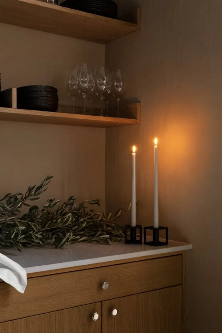 Audo Copenhagen Kubus 1 ljushållare, svart