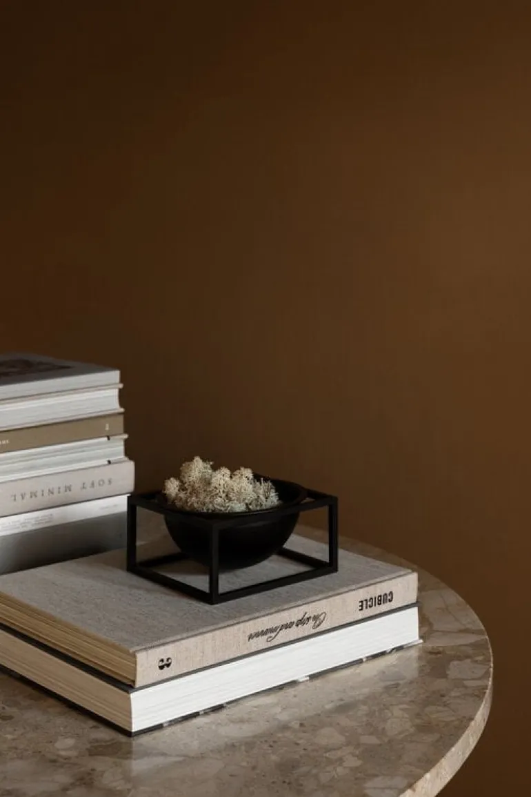 Audo Copenhagen Kubus Centrepiece skål, liten, svart