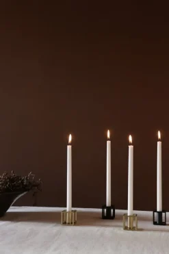 Audo Copenhagen Kubus Micro ljusstake, 2 st, svart