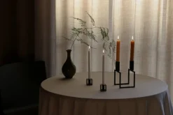 Audo Copenhagen Kubus Micro ljusstake, 2 st, svart