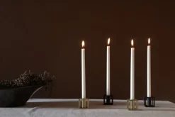 Audo Copenhagen Kubus Micro ljusstake, 2 st, svart