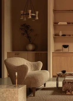 Audo Copenhagen Kubus skål, stor, svart