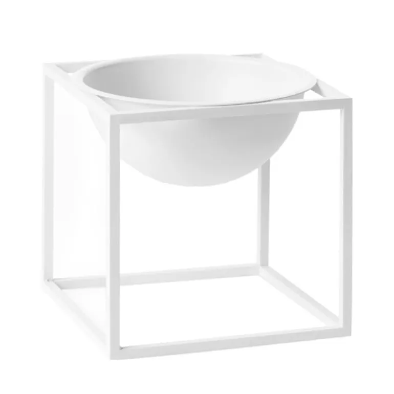 Audo Copenhagen Kubus skål, liten, vit