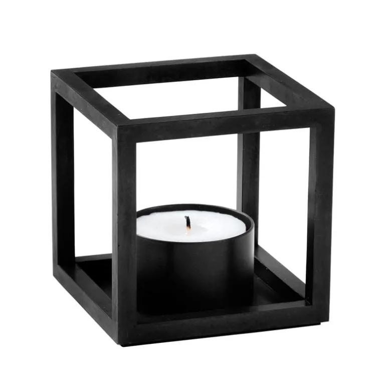 Audo Copenhagen Kubus T ljushållare, svart