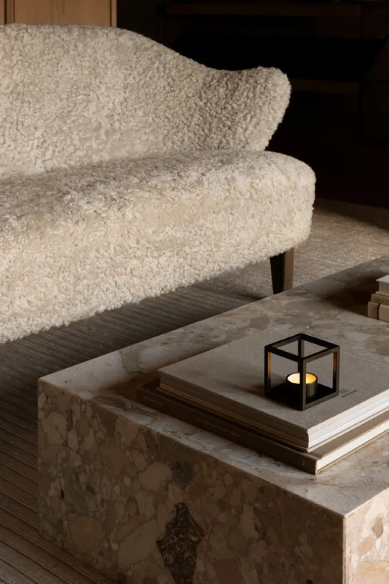 Audo Copenhagen Kubus T ljushållare, svart