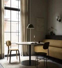 Audo Copenhagen Levitate pendellampa, 40 cm, salviagrön - mässing