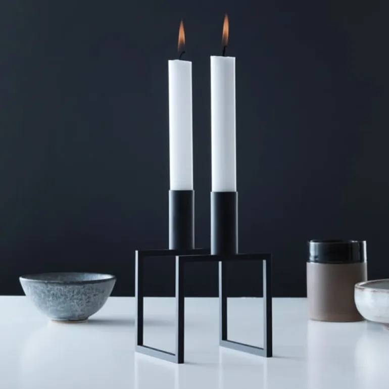 Audo Copenhagen Line ljushållare, vit