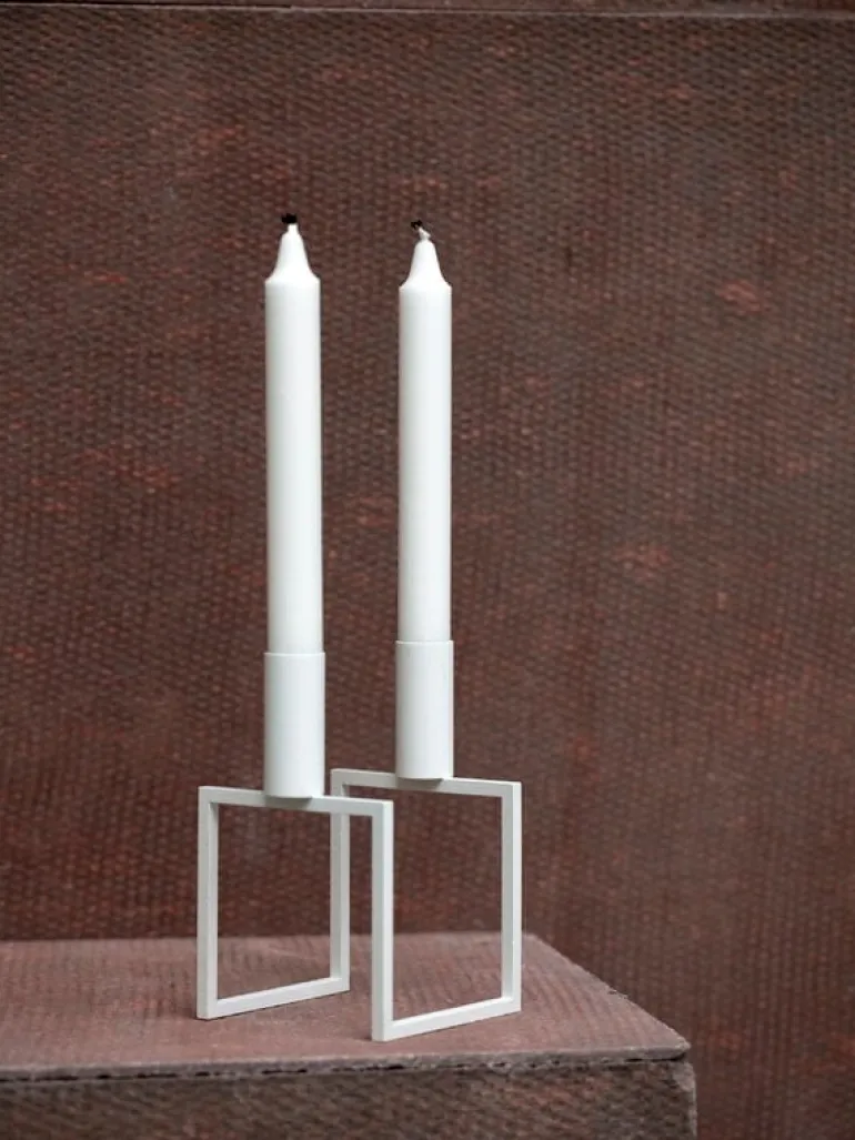 Audo Copenhagen Line ljushållare, vit