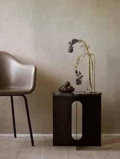 Audo Copenhagen Marmorskiva till Androgyne-bordet, svart