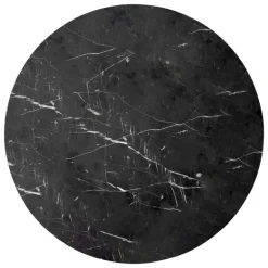 Audo Copenhagen Marmorskiva till Androgyne-bord, 65 cm, svart