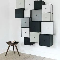 Audo Copenhagen ML42 pall, 48 cm, brunoljad ek