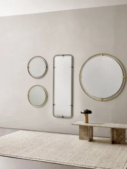 Audo Copenhagen Nimbus spegel 60 cm, polerad mässing