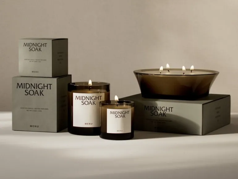 Audo Copenhagen Olfacte doftljus, 428 g, Midnight Soak