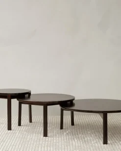 Audo Copenhagen Passage vardagsrumsbord, 90 cm, mörk ek