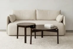 Audo Copenhagen Passage vardagsrumsbord, 50 cm, mörk ek