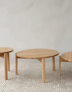 Audo Copenhagen Passage vardagsrumsbord, 90 cm, ek