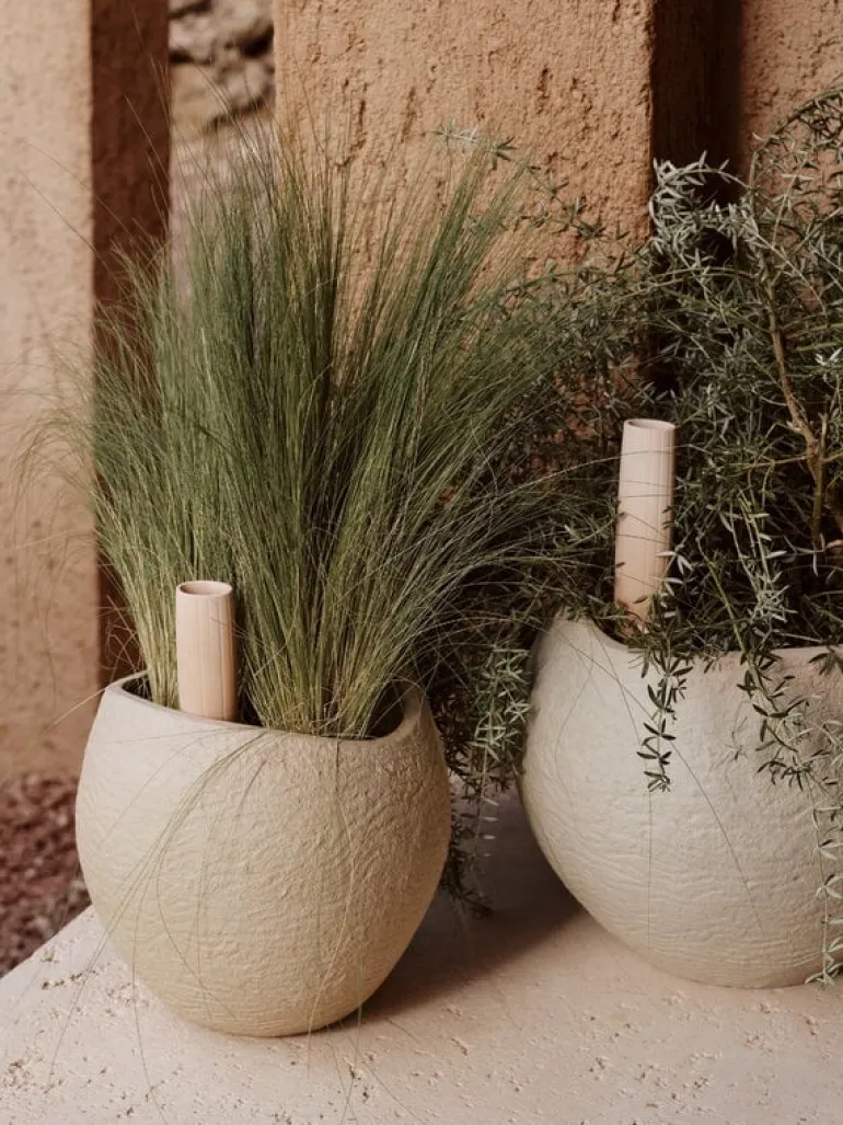 Audo Copenhagen Plantas blomkruka, 26 cm, elfenben