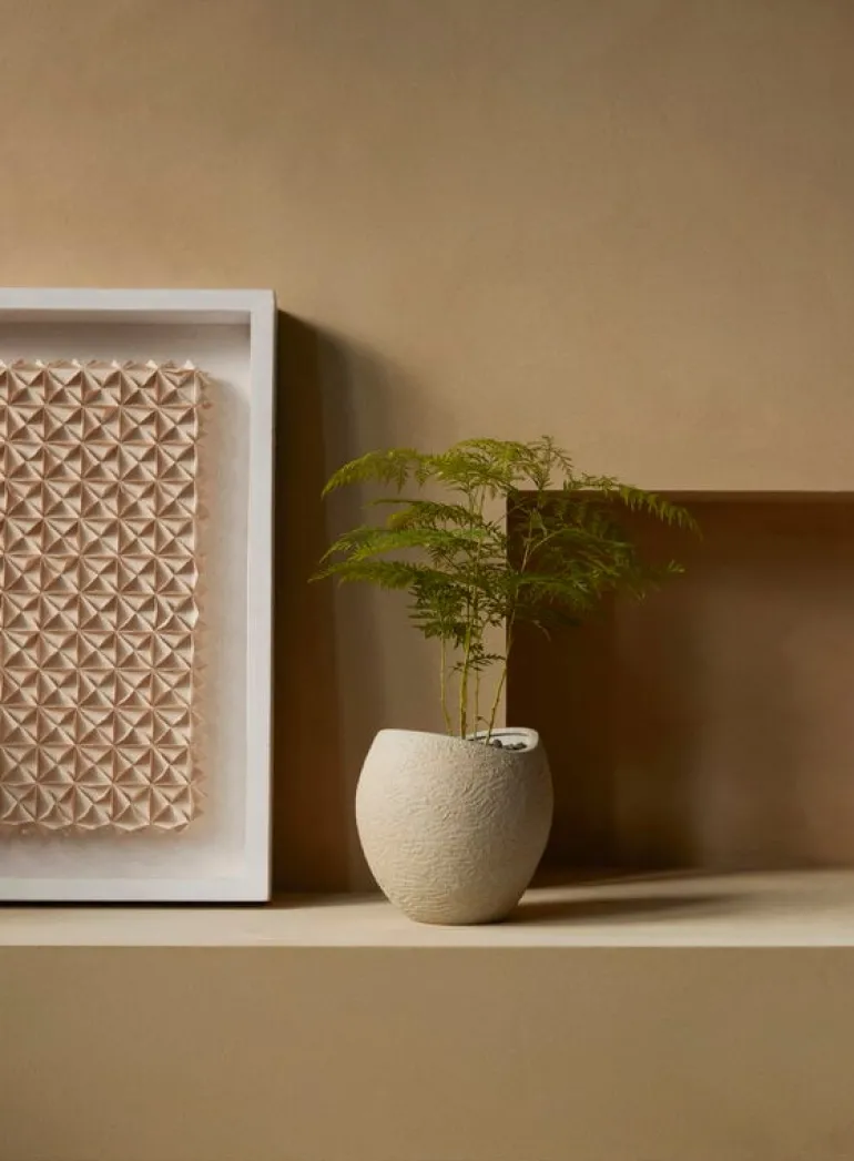 Audo Copenhagen Plantas blomkruka, 24 cm, elfenben