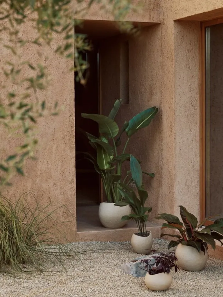 Audo Copenhagen Plantas blomkruka, 24 cm, elfenben