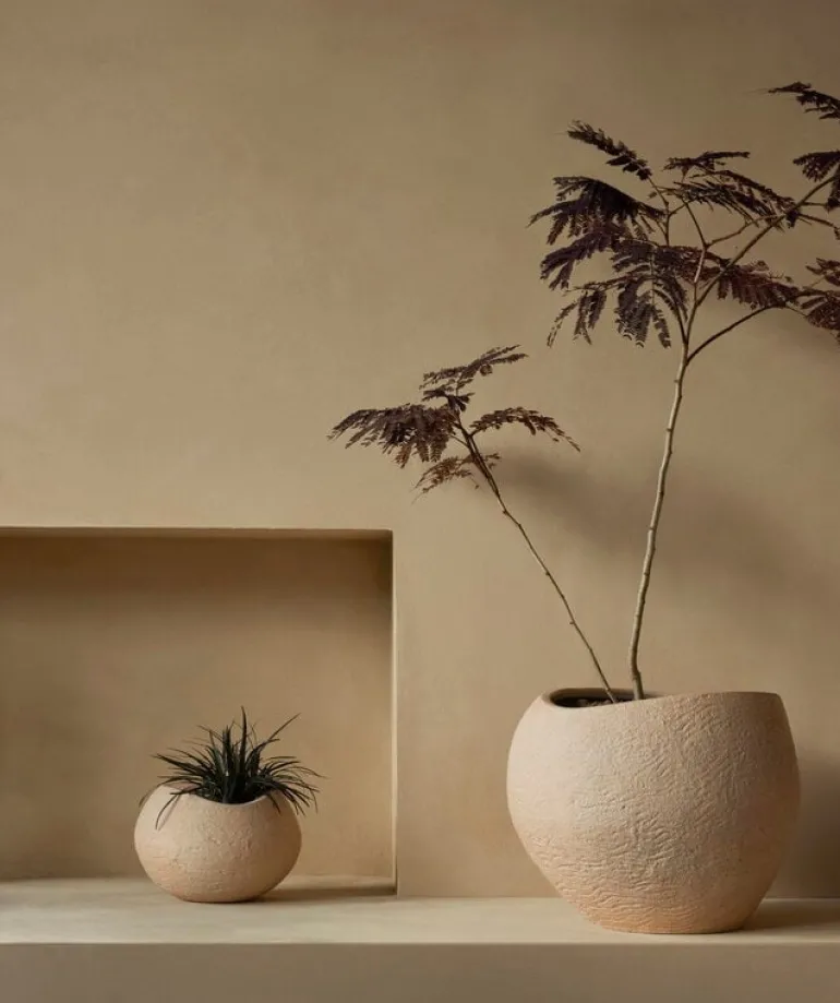 Audo Copenhagen Plantas blomkruka, 17 cm, elfenben