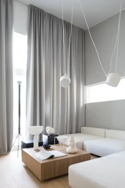 Audo Copenhagen Plinth bord, kub, svart Marquina-marmor