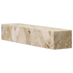 Audo Copenhagen Plinth hylla, Kunis Breccia marmor