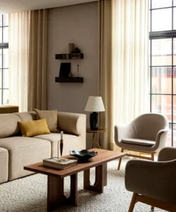 Audo Copenhagen Plinth hylla, grå Kendzo-marmor