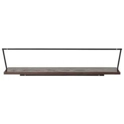 Audo Copenhagen Rail hylla, mörkbehandlad ek - svart