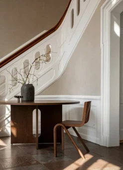 Audo Copenhagen Ready stol, röd betsad ek