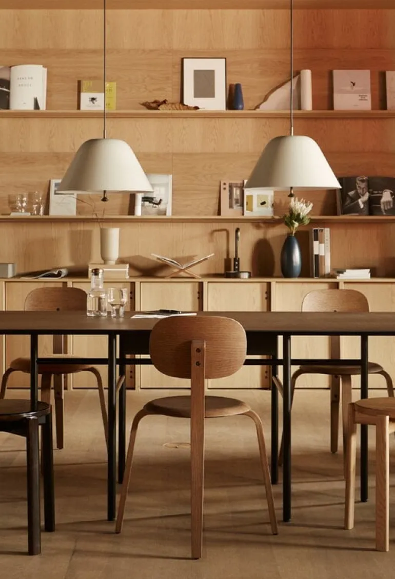 Audo Copenhagen Snaregade bord, 200 x 90 cm, mörkbetsad ek