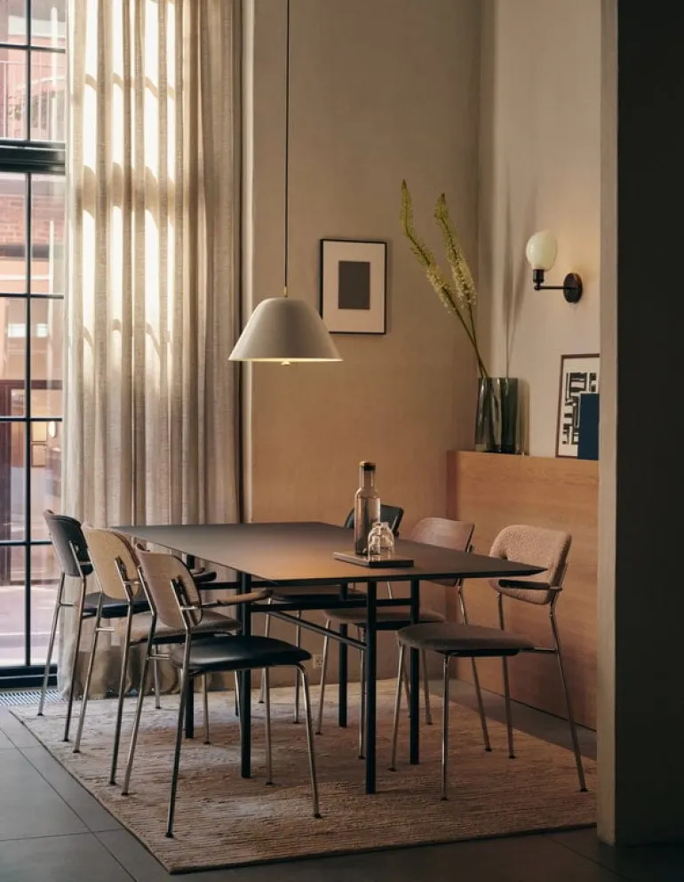 Audo Copenhagen Snaregade bord, 200 x 90 cm, mörkbetsad ek