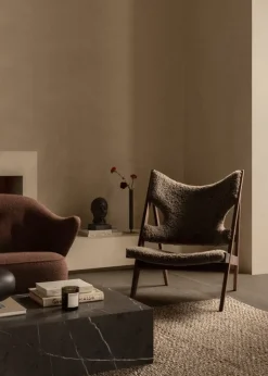 Audo Copenhagen Stance vas, 40 cm, bronsfärgad mässing