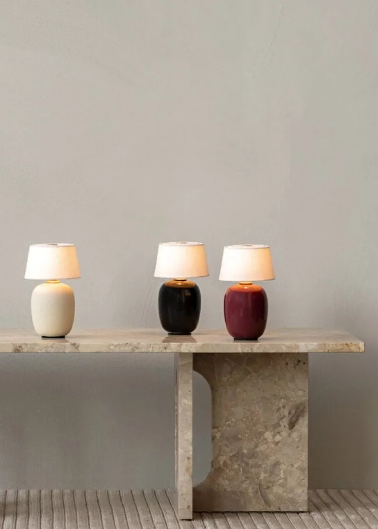 Audo Copenhagen Torso Portable bordslampa, svart