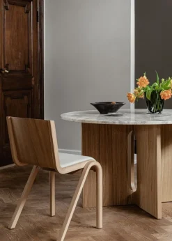 Audo Copenhagen Triptych keramikskål, 30 cm, mocha