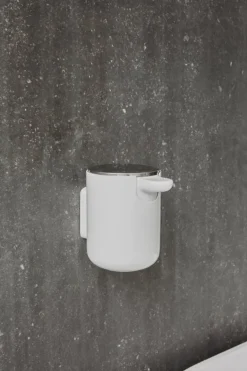 Audo Copenhagen Tvålpump, väggmonterad, vit