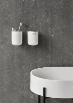 Audo Copenhagen Tvålpump, väggmonterad, vit