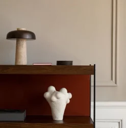 Audo Copenhagen Zet förvaringssystem bakpanel, tegelröd