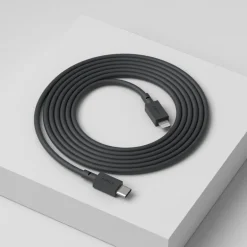 Avolt Cable 1 USB-C till Lightning-laddkabel, 2 m, Stockholm black