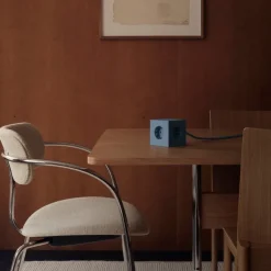 Avolt Square 1 USB-C förlängningssladd, 1,8 m, hajblå