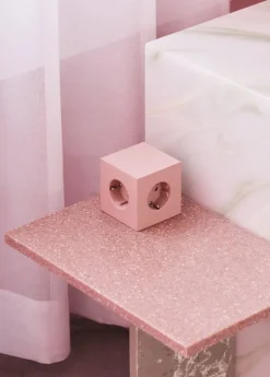 Avolt Square 1 USB-C förlängningssladd, 1,8 m, gammalrosa