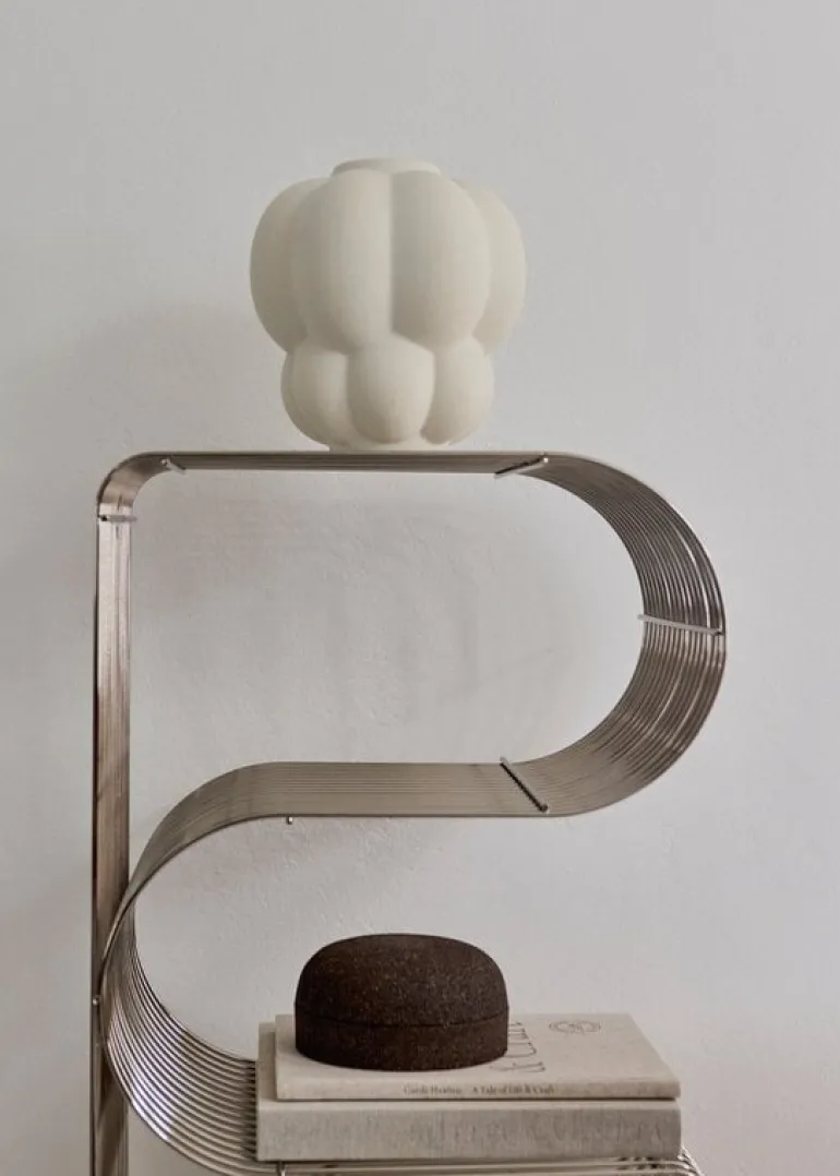 AYTM Curva bänk, silver