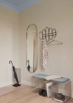 AYTM Curva bänk, silver