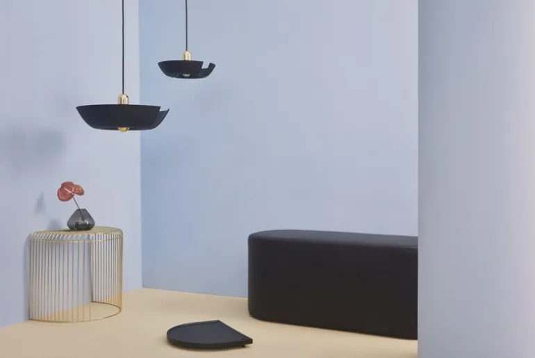 AYTM Curva bord, guld