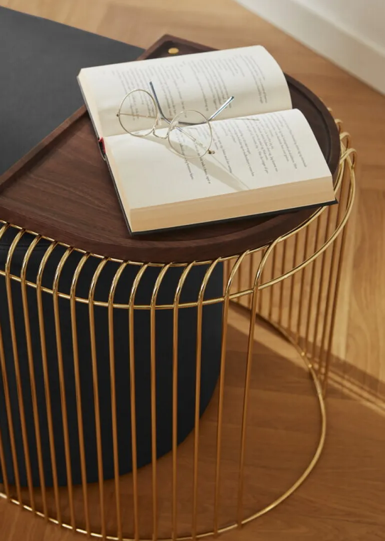 AYTM Curva bord, guld