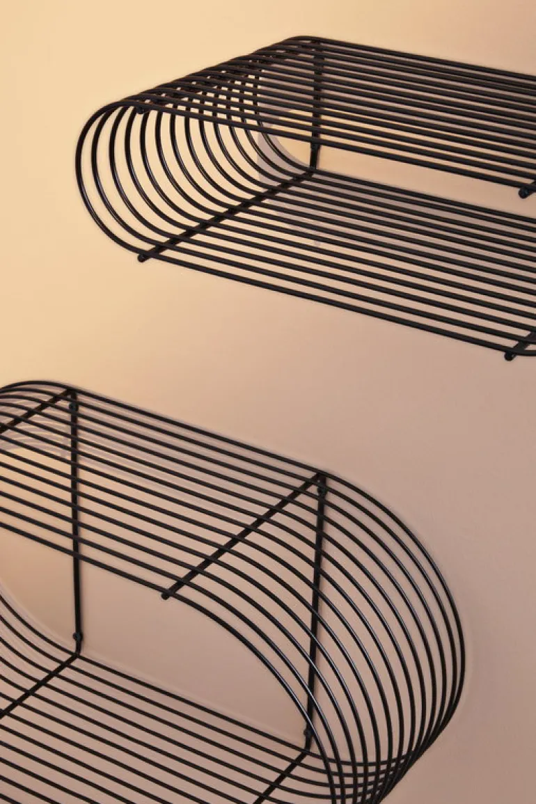 AYTM Curva hylla, S, svart