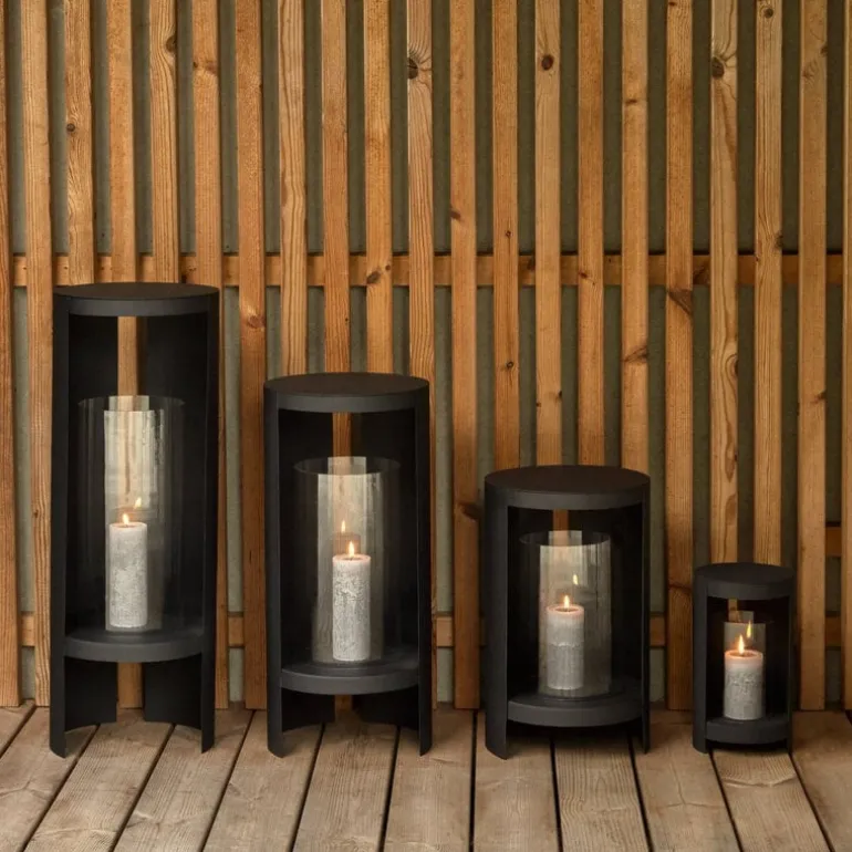 AYTM Ora lykta, 15,5 x 28,2 cm, svart