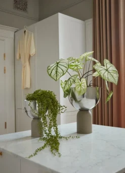 AYTM Torus blomkruka, M, silver - taupe