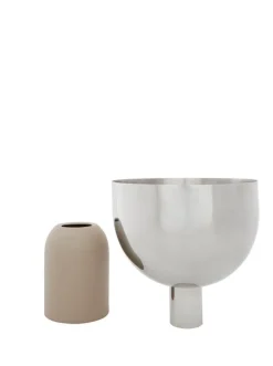 AYTM Torus blomkruka, S, silver - taupe