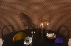 AYTM Tota lykta, bärnsten - svart