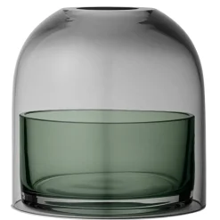 AYTM Tota värmeljuslykta, svart - grön